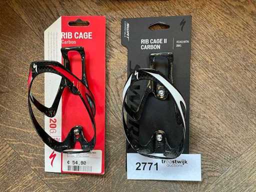 Specjalistyczna klatka piersiowa II z węgla/klatki na butelkę (2x)