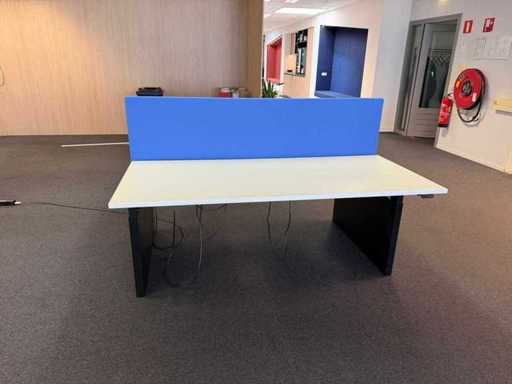Nice Price Office - Pro-Fit - 180x80cm - Elektryczne biurko typu sit-stand duo