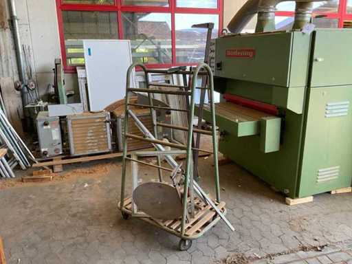 Rolling transport trolley