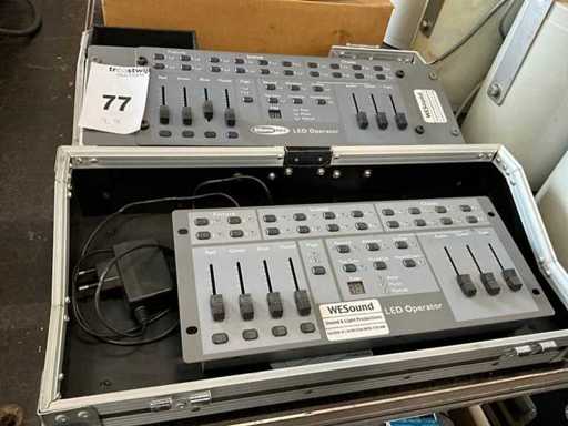 Operator LED Show Tec Operator Light Controller (2x)