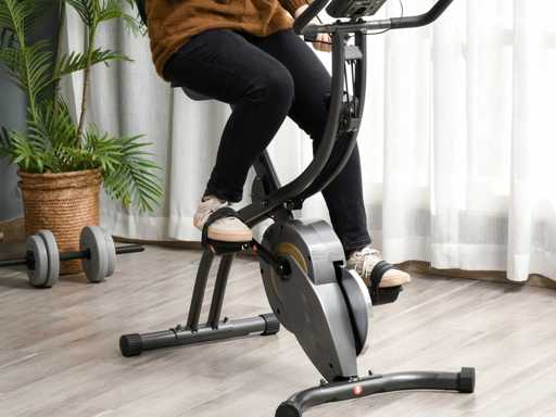 Vélo d'appartement magnetique pliable vélo de Fitness