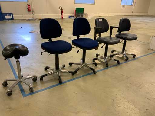 RH u.a. Werkstatt-Bürostuhl (5x)