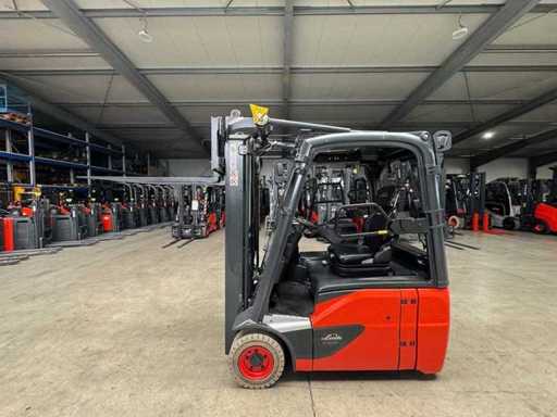 26/2023 Service + UVV 04/2027 Linde E16 EVO 1,600kg Duplex 314cm Chariot élévateur électrique 7,749 heures