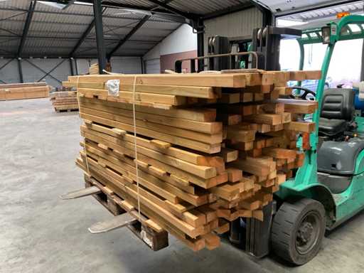 Lot de grinzi de pin 80-180x6,5x4,5 cm