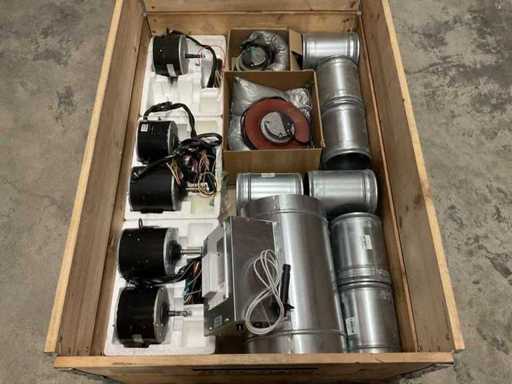 Lotto di materiale per l'installazione