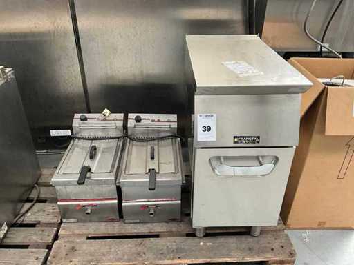Stiller Fryer Acier inoxydable (2x)