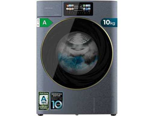 Cecotec Bolero DressCode 10950 Waschmaschine Frontlader 10 kg 1400 U/min Blaues Englisches Display