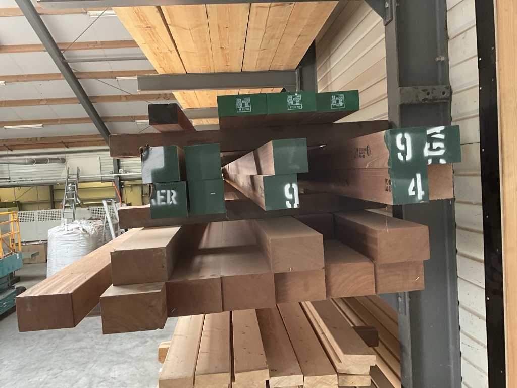 Mahogany wood beam (23x)
