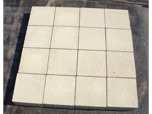 Betonstenen voor de tuin (ca. 75.6m²)