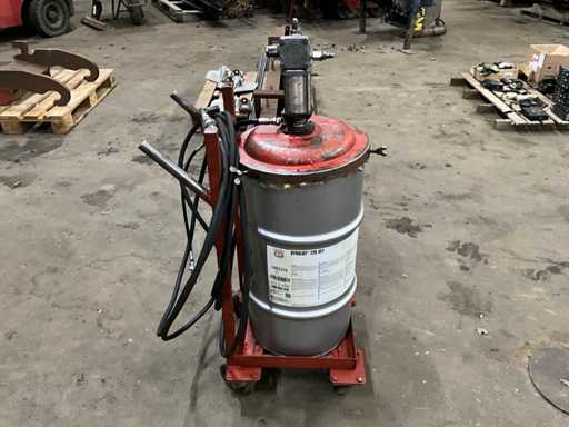 Pistolet à graisse pneumatique