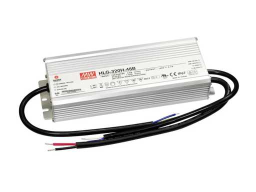 Mean Well - HLG-320H-54B - Transformateur LED (8x)