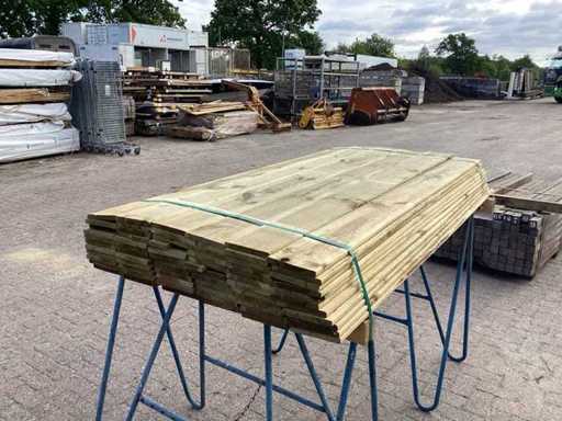 Tuinplank vuren 135x15x1790mm(70x)