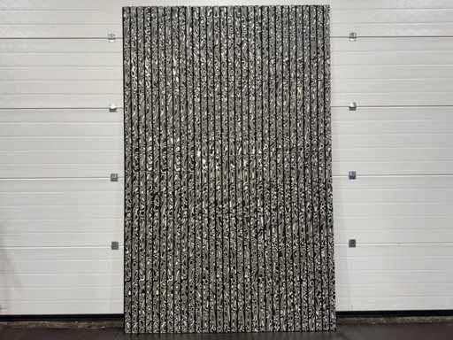 Panneau mural acoustique gzi beads (6x)