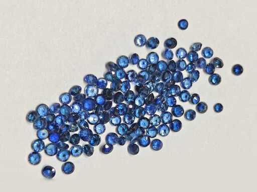 122 Natuurlijke Blauwe Saffier – Ronde vorm – 7,85 cts