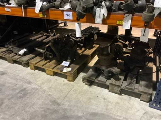 Man Partij trekstangen, fusees en lagers