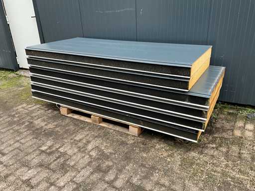 SAB-profiel - WB120.1000 - Wand Sandwichpanelen (6x) 13,5 m²
