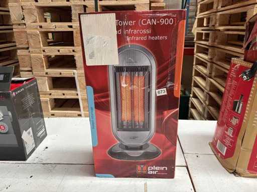 Calefactor de carbono Plein Air CAN 900 1100W