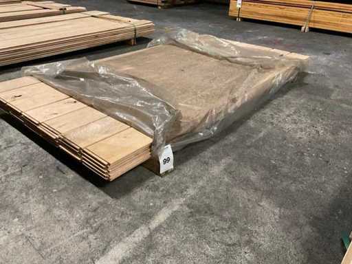 Europees eiken vellingdelen 15x140 mm (35x)