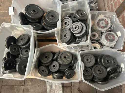 Piastre di peso per pallet in ghisa