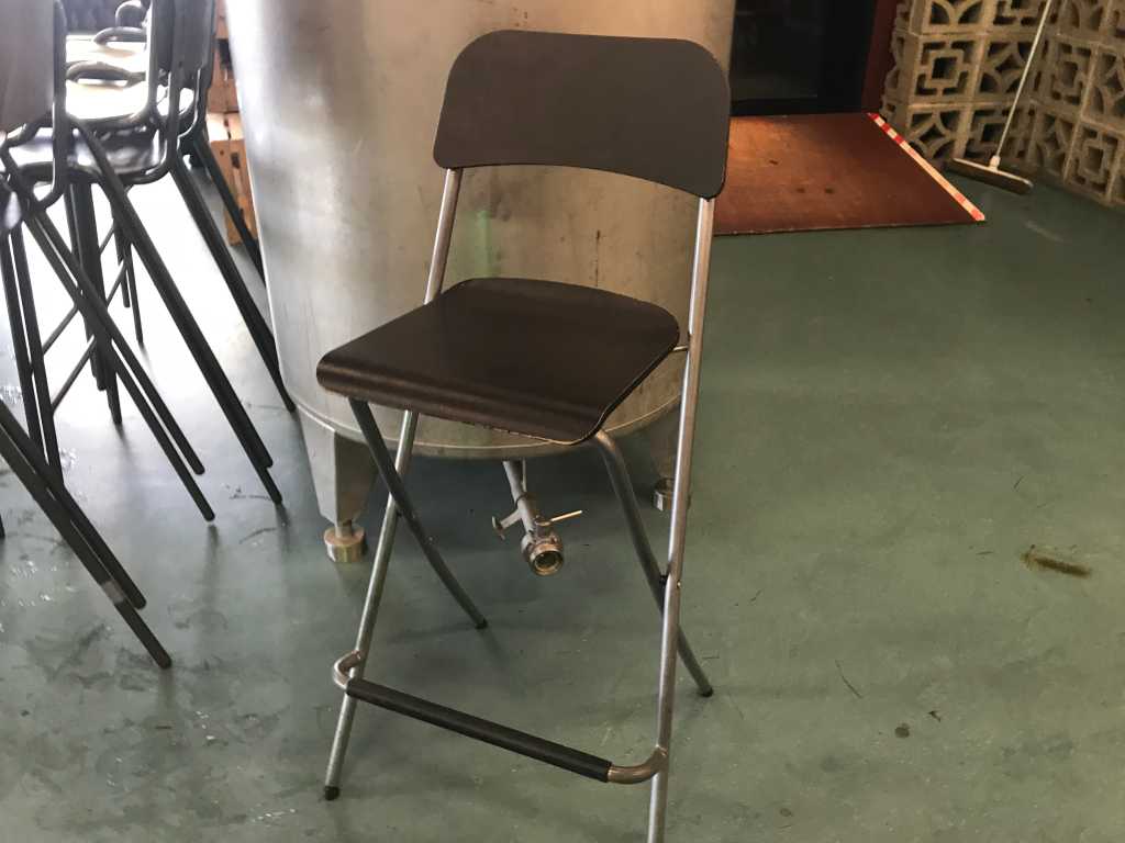 Collapsible bar stool (4x)