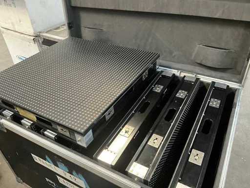 SMART Pixelight P12 Led wall panels/displays (8x) and cabling