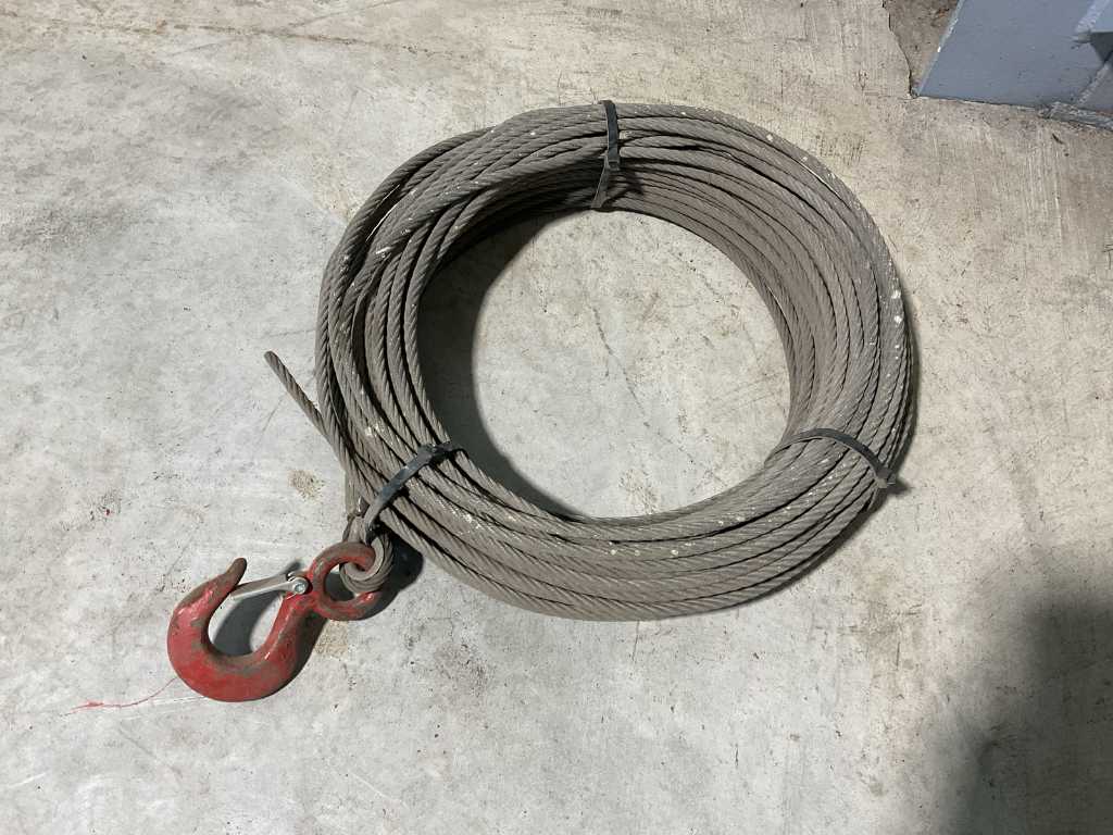 Steel cable 58 meter