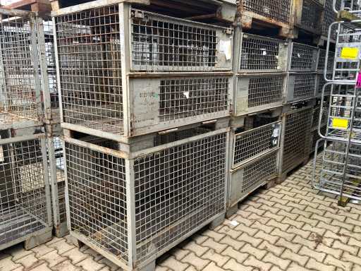 Metallgitterbox 1250 x 970 x 840 mm (5x)