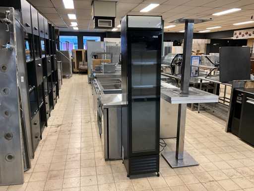 Saro DK 134 narrow glass door refrigerator