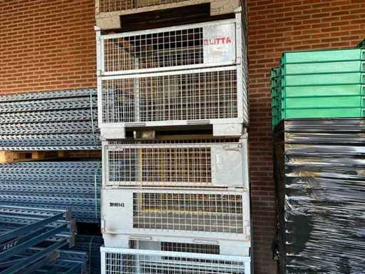 Gitterbox / pojemnik siatkowy 120x80x100cm (10x)