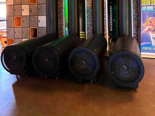 TECO - UVClean 2000 - Profi Luftreiniger / UV Desinfektionsgerät (4x)