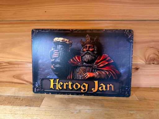 metaal reclame wandbord