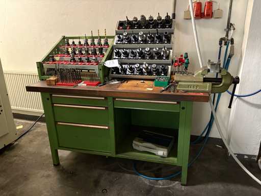   Workbench with contents