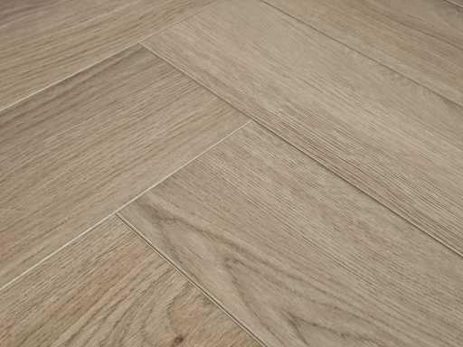 4 m2 PVC SPC click herringbone with XPS underlay - 750 x 150 x 6 mm