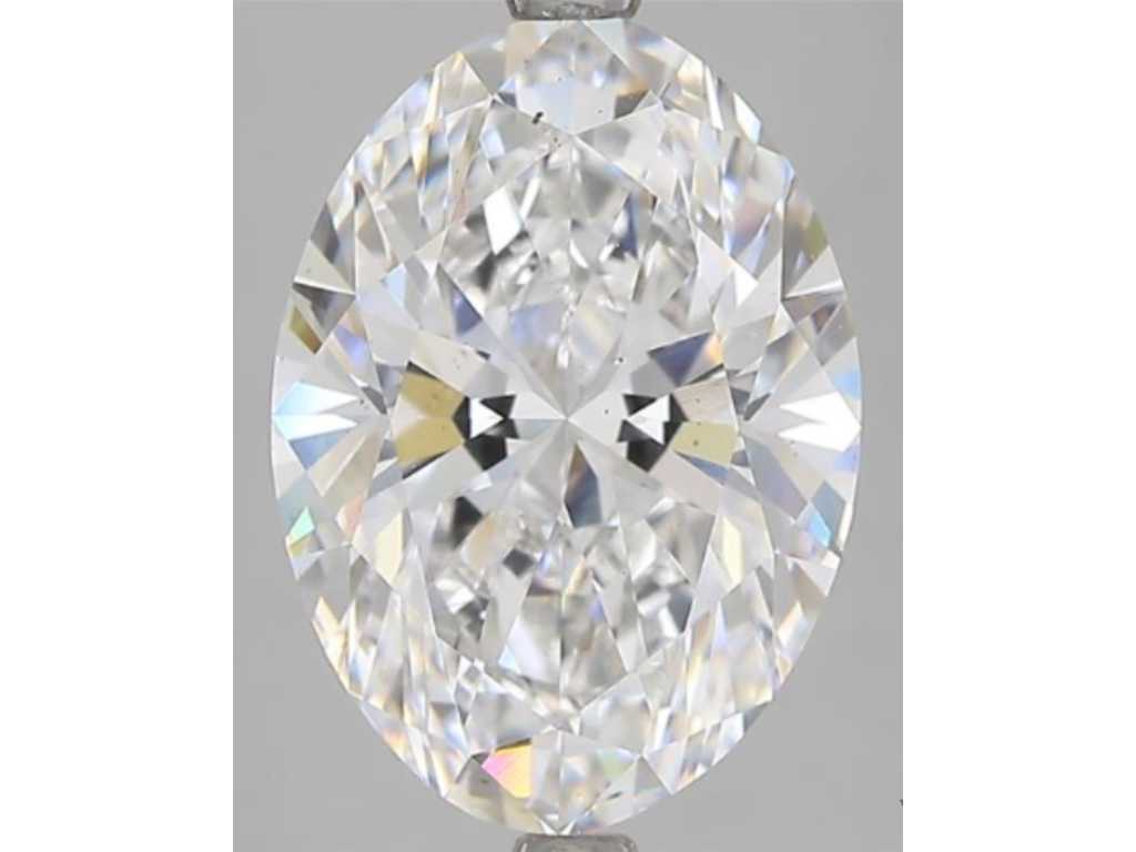 Diamant - 1,00 Karat Diamant im Ovalschliff (zertifiziert)