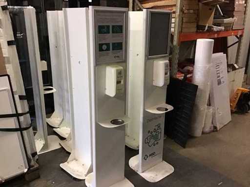 Dispenser per l'igiene delle mani (23 volte)