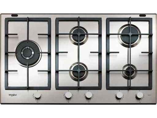 Whirlpool GMA9522IX 5-burner gas hob