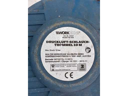 Perslucht Slanghaspel