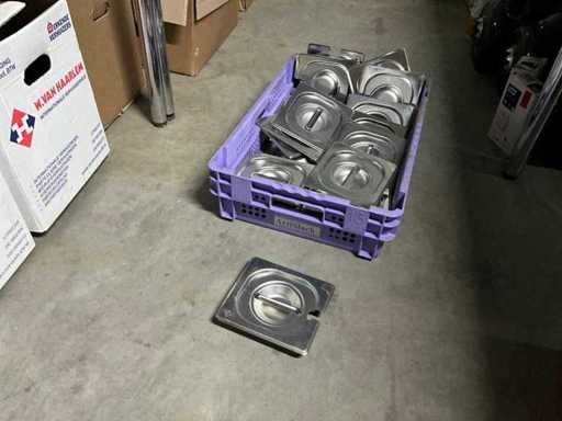 Couvercles GN 1/6 (23x)