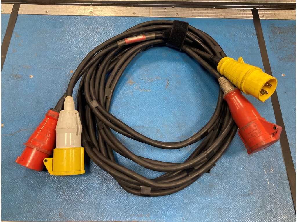 Cablu motor pentru palane cu lanț, 5m (5x)