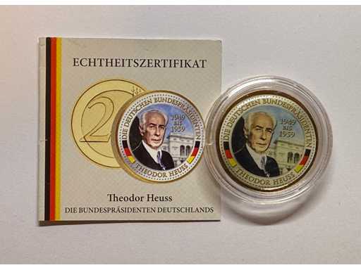 2 Euro Theodor Heuss