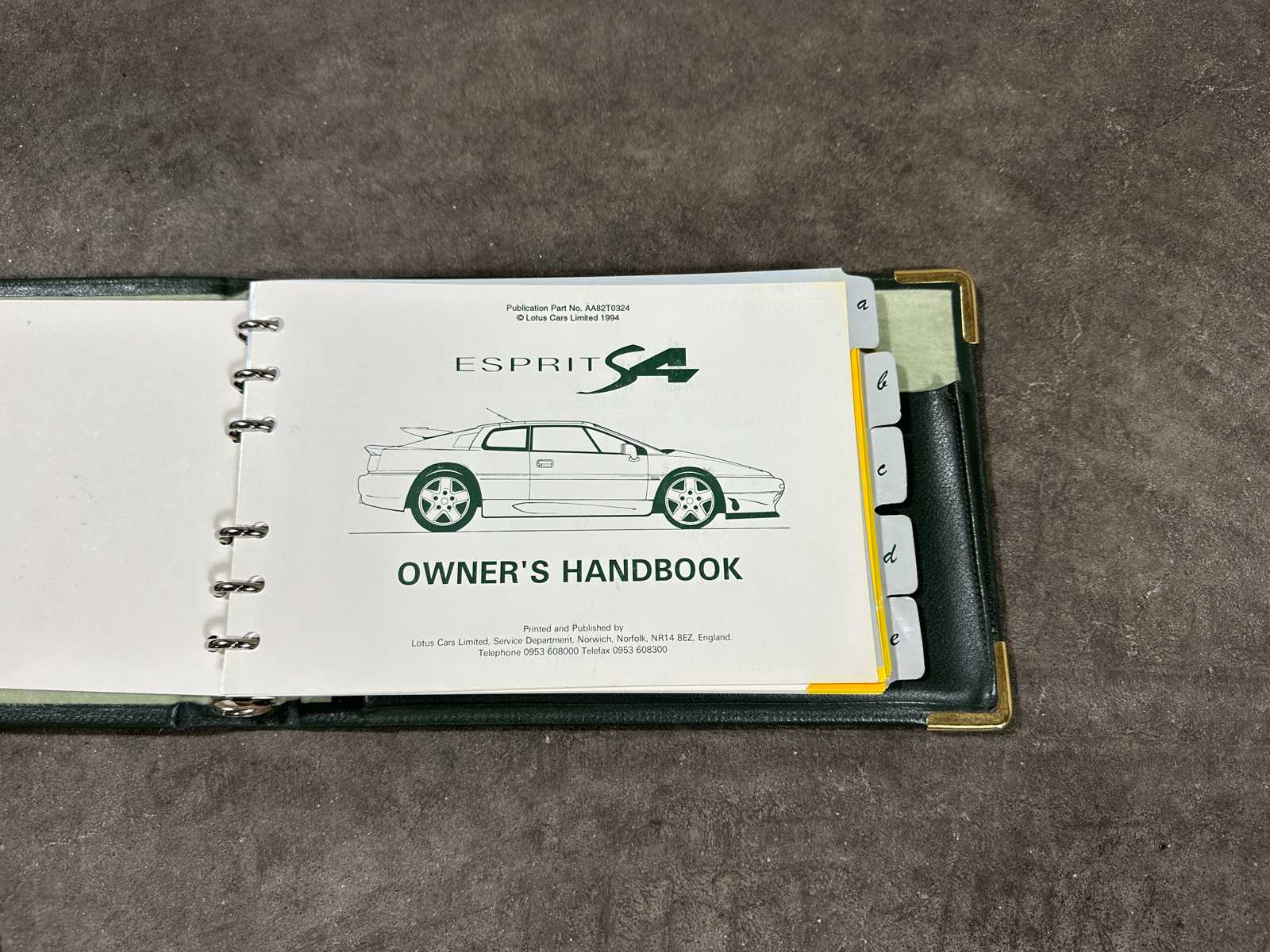 Lotus Esprit S4 GT3 Limited 240pk 1994 (1 of 64) 