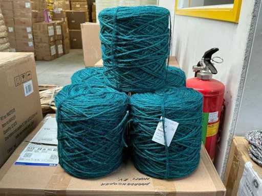 Partij Flaxcord +/- 470mX3,5mm Spool 1kg (52x)