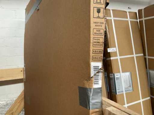 Muro della doccia Maxaro