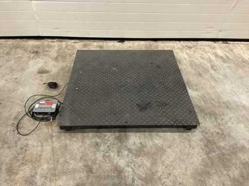 2020 Ohaus Defender 3000 Vloerweegschaal