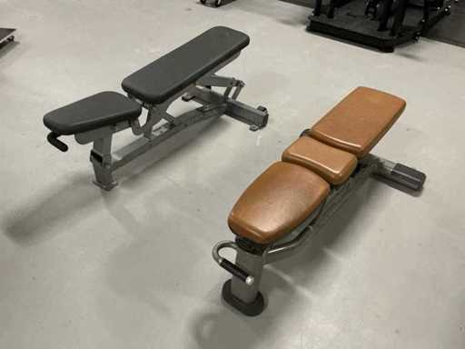 Life fitness en Hammer Strenght Adjustable weigh bench Overige krachttraining