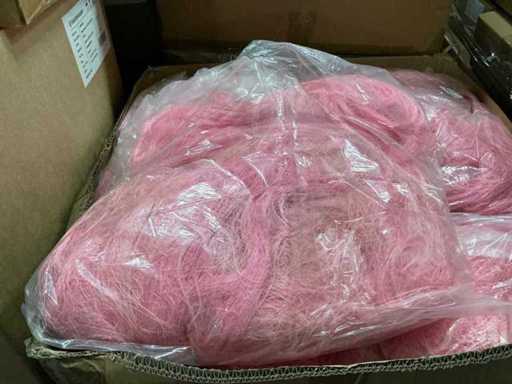 Lot Sisal 450gr pro Beutel Pink (100x)