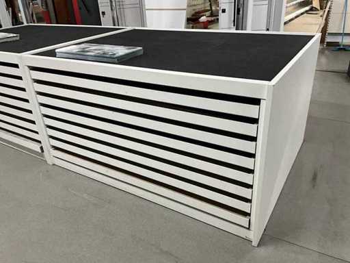 Dermul Stalenkast / toonzaalmeubel