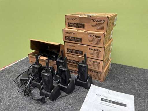 Kenwood TK-3701D / TK-3601D Walkie-Talkies (5x)