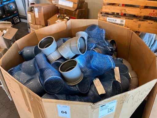 Partia Dyka PVC sprzęgła Ø 125 mm