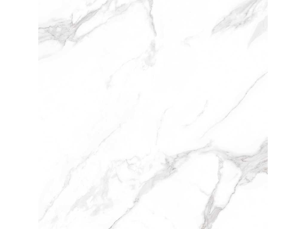 57,60m² - 60x60cm - Marble Carrara Matt rectified